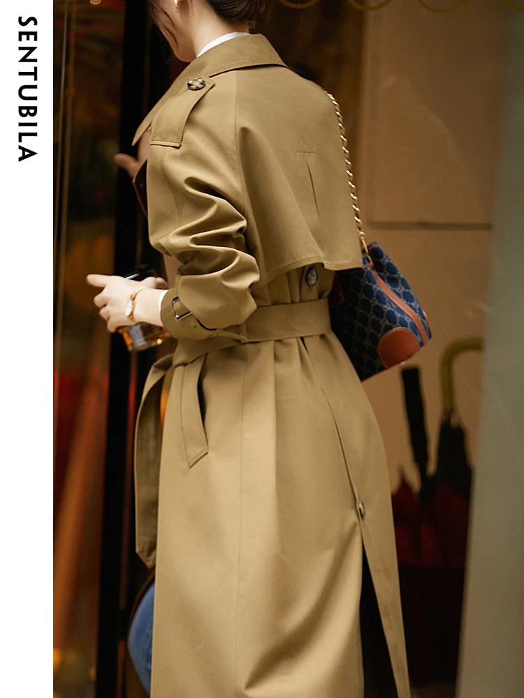 ジャケット・アウター Front Ruffled Trench Coat Ruffle Frill Trench Coat – axes femme from JAPAN