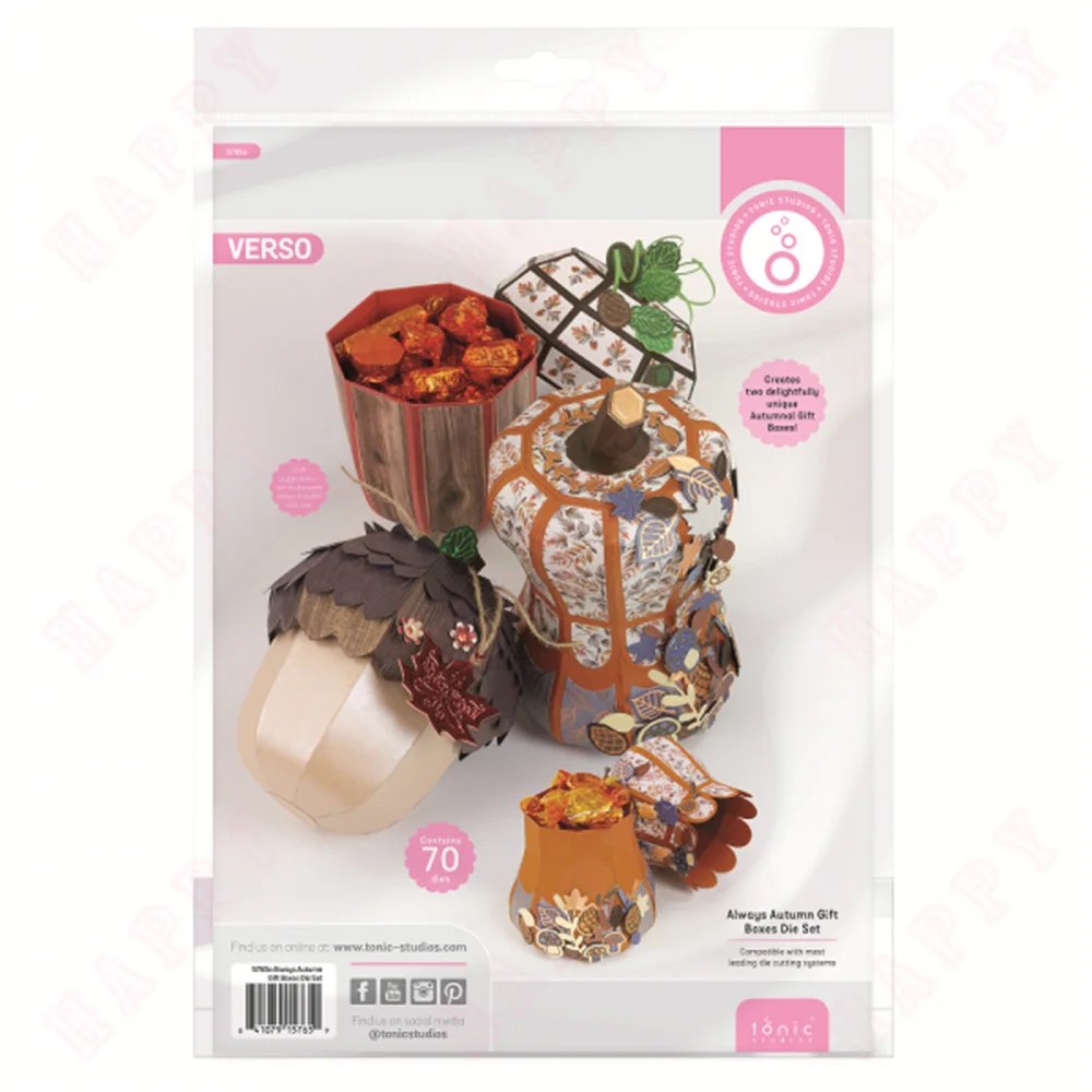 Christmas Festive Frames & Baubles Die Box Metal Cutting Dies Stencil DIY Scrapbooking Album Embossing Paper Card