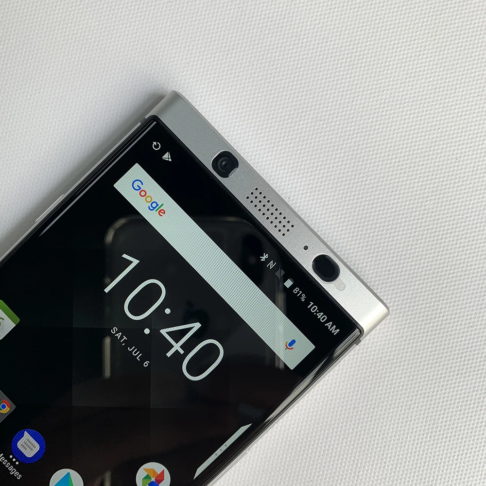 美品】BlackBerry Keyone 32GB silver 【公式通販】