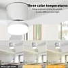 LED Light DC Motor Modern Ceiling Fan Kitchen Living Room Dining Room Household High Air Volume Remote Control Pendant Light 4