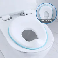 PVC Soft Pad Infant Toilet Seat Children's Universal Toilet Seat Baby Toilet Training Toilets Seat Portable And Easy To Wash 1