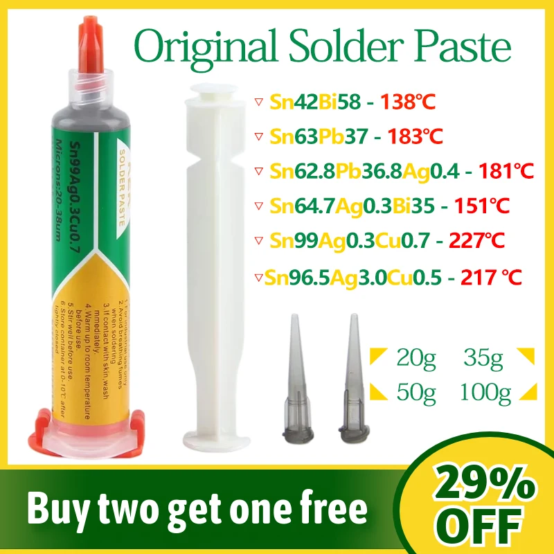 10cc Solder Paste Flux Smd Welding Flux Soldering Syringe Soldering