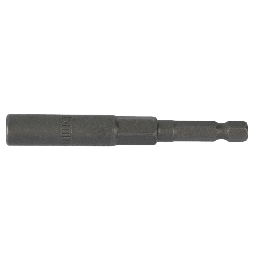 1PC Hex Buchse Hülse Düsen Mutter Fahrer 80mm HRC60 5,5mm-19mm Power Schraubendreher Griff Werkzeuge bohrer Schlagschrauber – Detail 16