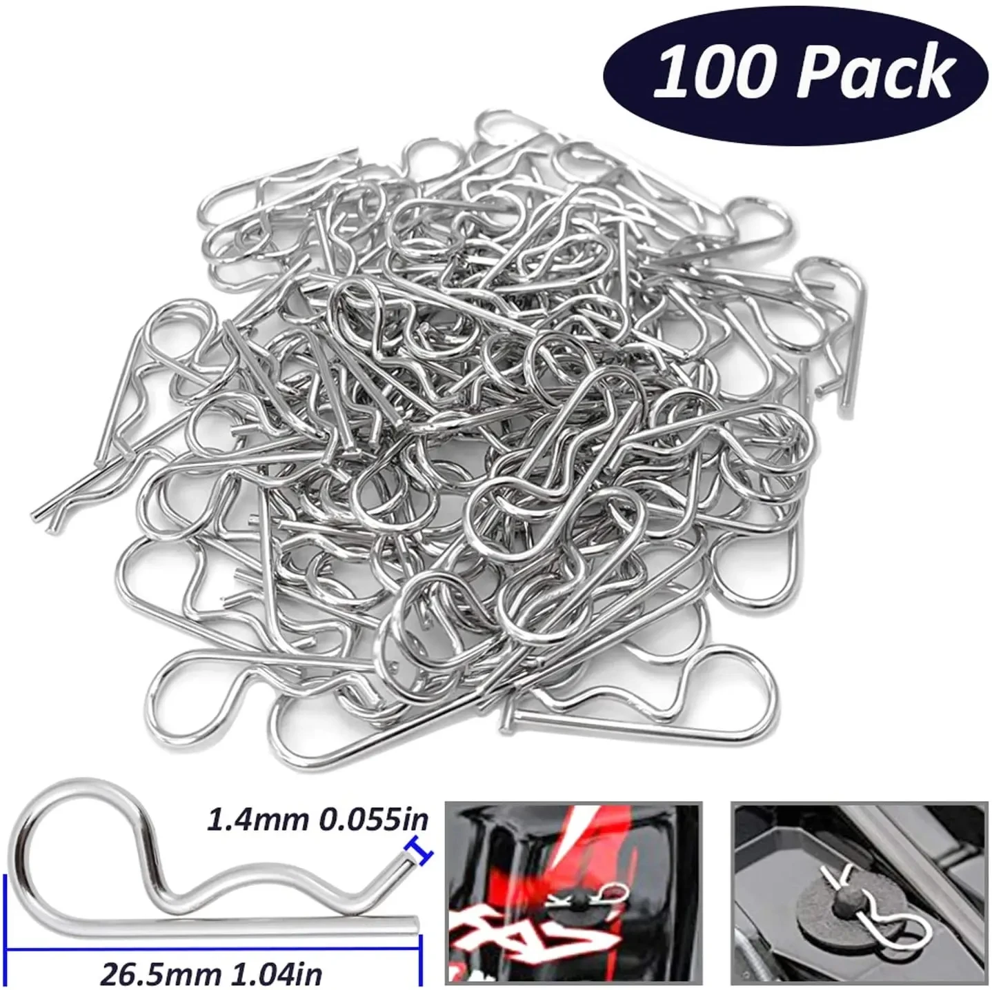 RC Car Metal Trailer Tow Hook Accessories - Premium Decoration