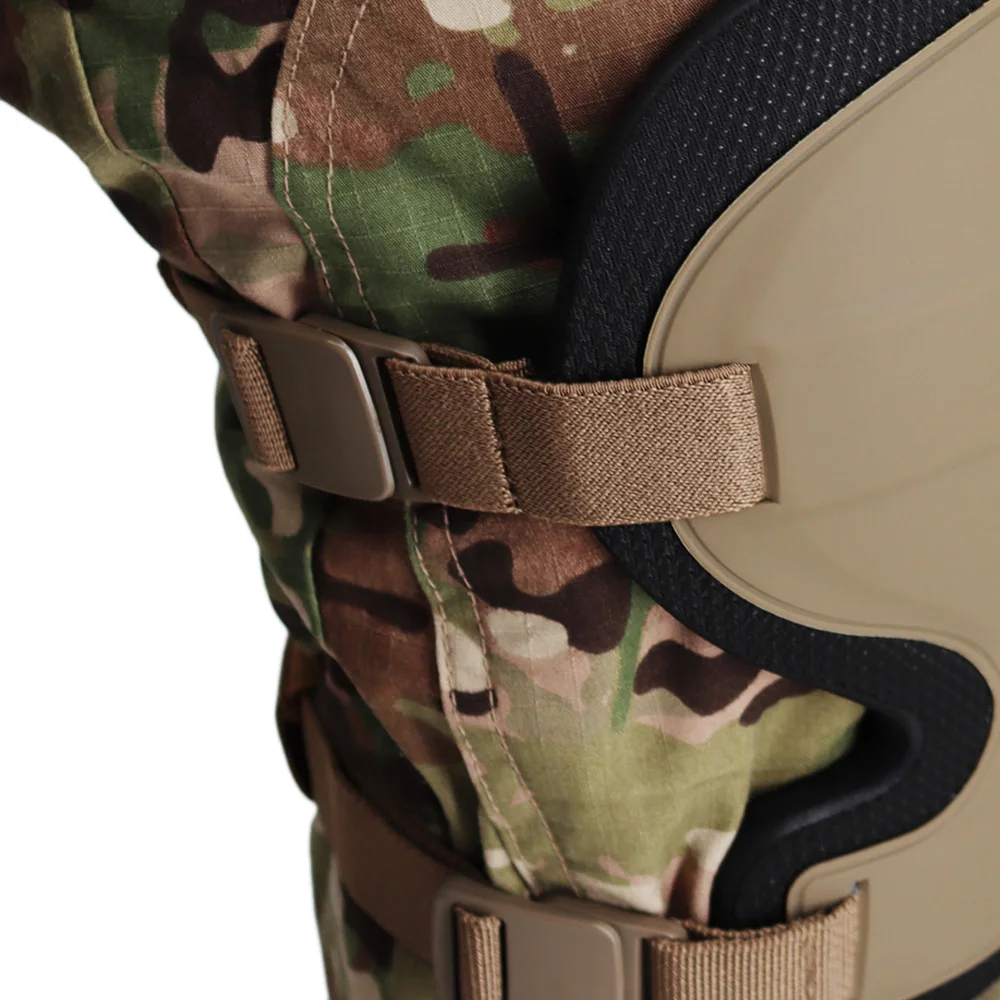 ARC Generation II Verbesserte Version Taktische Knieschützer Outdoor-Sport Sicherheit Schutzpolster Jagd Airsoft Training Knieschützer – Detail 11