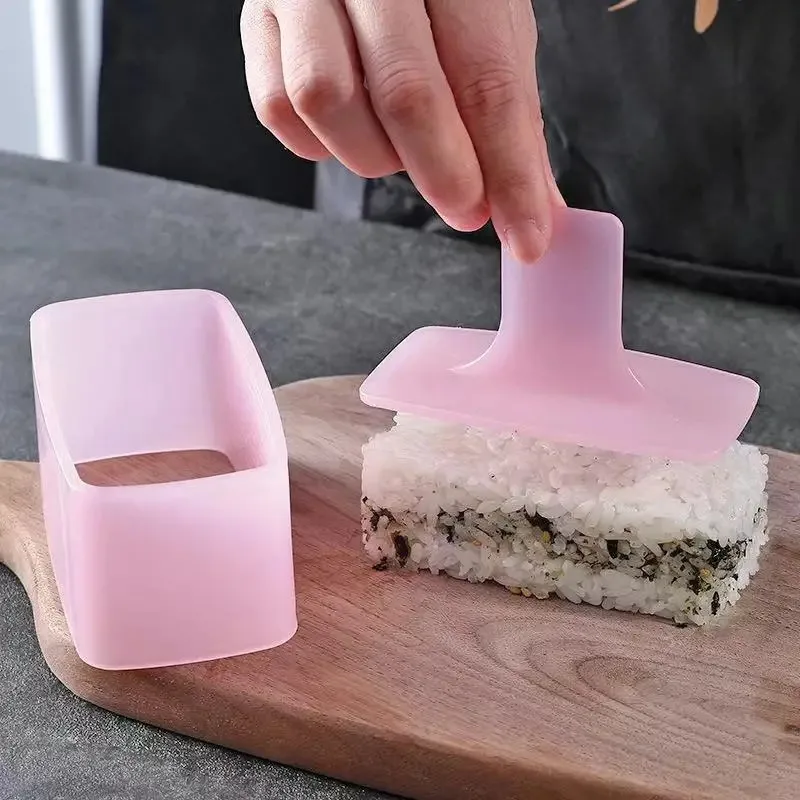 Sushi Onigiri Press Bento Box Maker DIY Homemade Nonstick Tools Kitchen Accessories Food Forming Onigiri Mold Sushi Presser