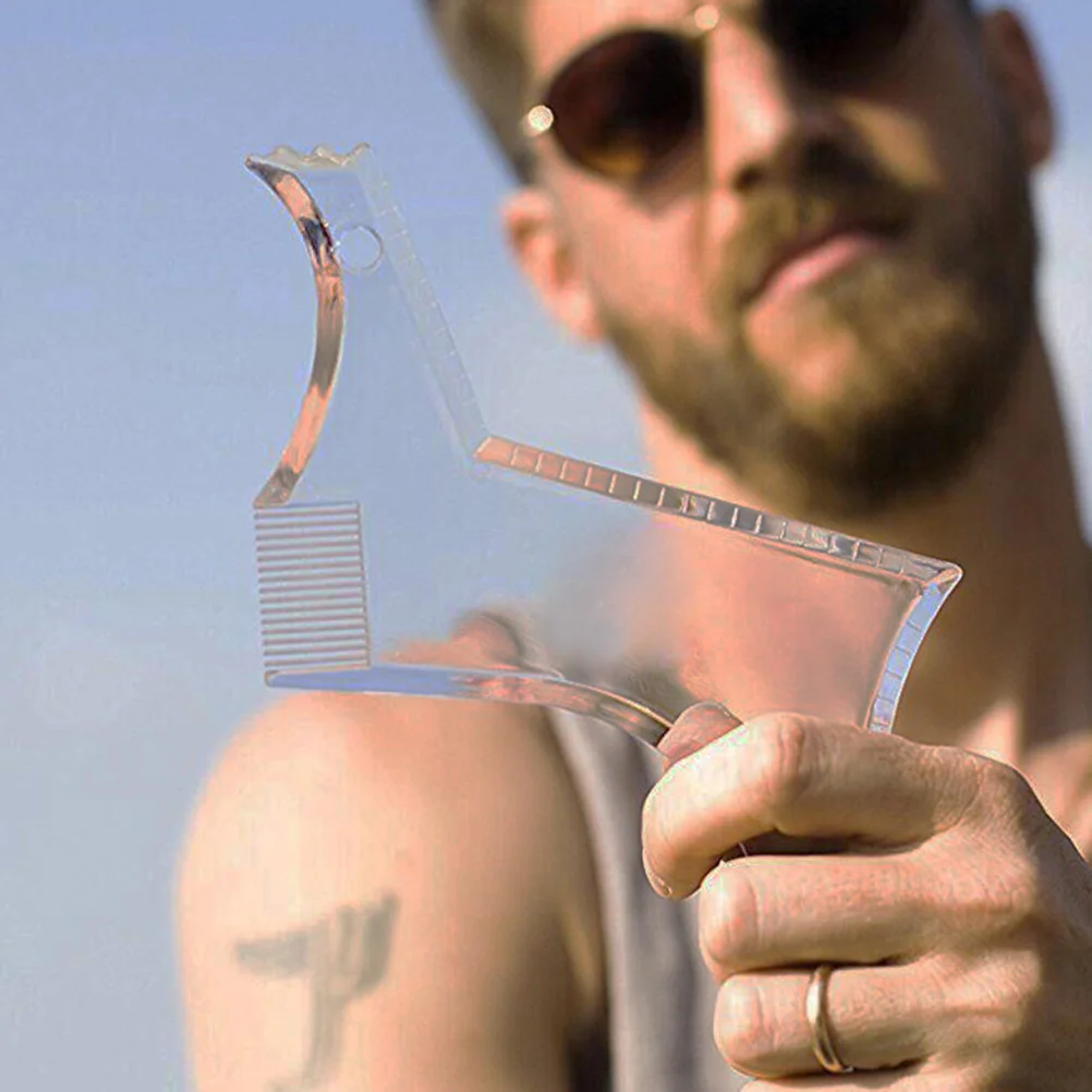 

2 Pcs Beard Styling Comb Hair Men Tool Sideburns Man Rasuradoras Para Hombres