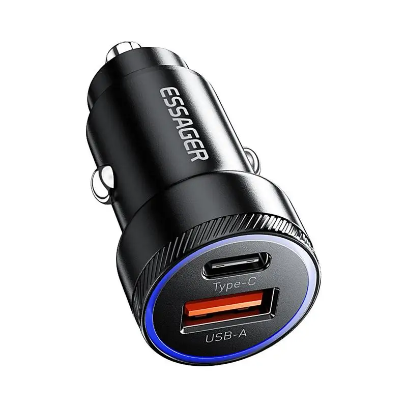 

Автомобильное зарядное устройство с двумя USB-портами, 54 Вт