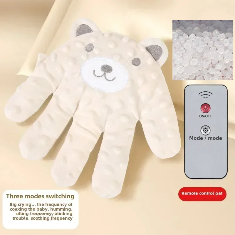 Baby Electric Soothing Palm Sleep Pillow Newborn Heated Remote Control Simulated Palm Slapping Sleep Pad Baby Care Accessories