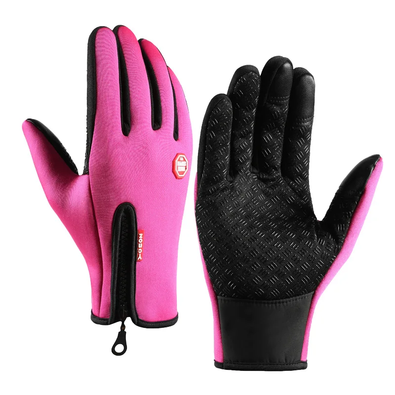 Unisex Waterproof Touchscreen Winter Gloves - Warm Non-Slip Tactical Gloves