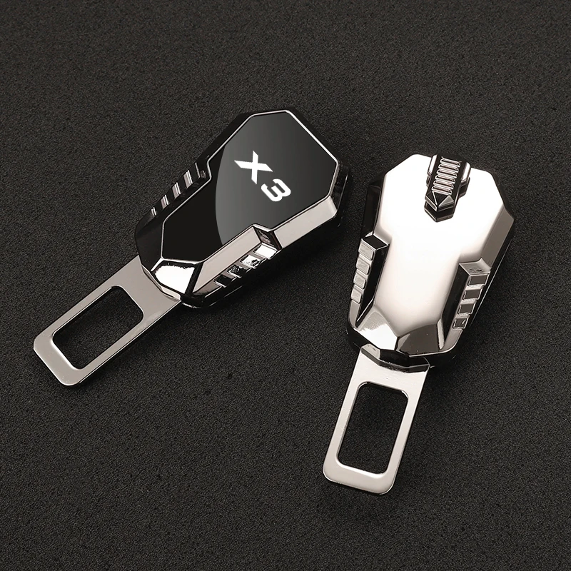 1 pcs Car Seat Belt Clip Extension Plug Metal Seatbelt Extender Accessories for BMW X3