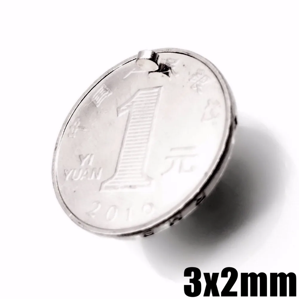 Round Magnets 10/200/500/1000/2000/10000PCS 3x2 Minor Disc Search Magnet Small Round Magnets 3x2mm Neodymium Permanent Magnets Strong 3*2 mm round magnets,neodymium magnets