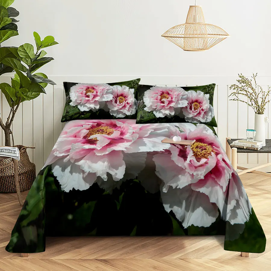 Pink bed sheet 21