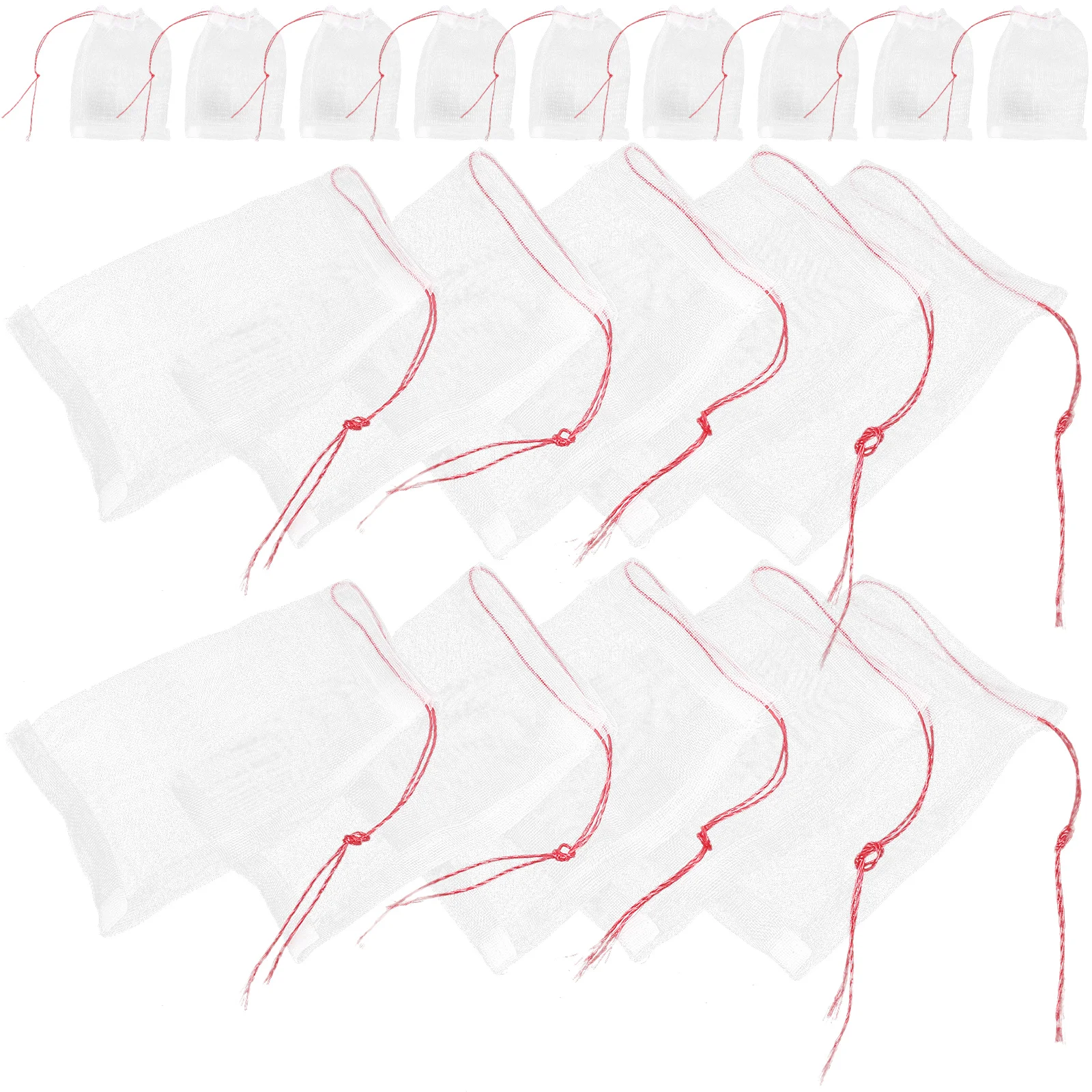 

50Pcs Fruit Fresh Produce Protectors for Fruit Trees Nylon Fruit Bags Fruit Protection Bags