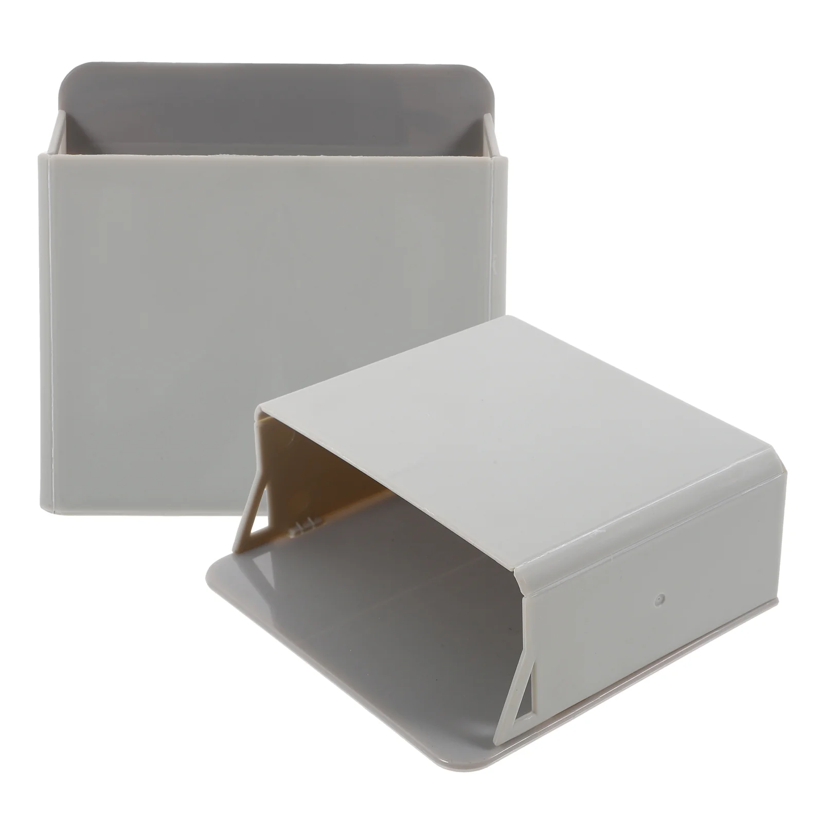 

2 Pcs Magnetic Whiteboard Pen Box Case Liquid Chalk Holder Dry Erase Marker Storage Container Office Supplies
