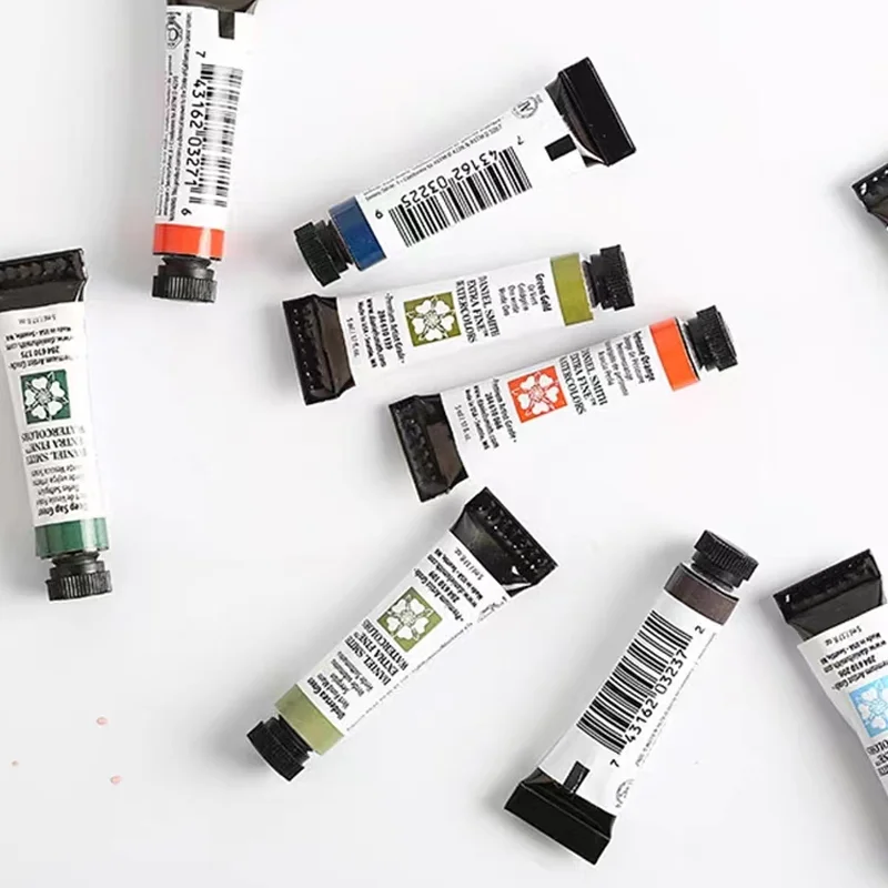 Daniel Smith Watercolor Paint 1/3 Series 5ML 46 Colors Tube for Artist Painter Professional Paniting School Art Drawing Supplies watercolor painting set watercolor paint watercolor pigment