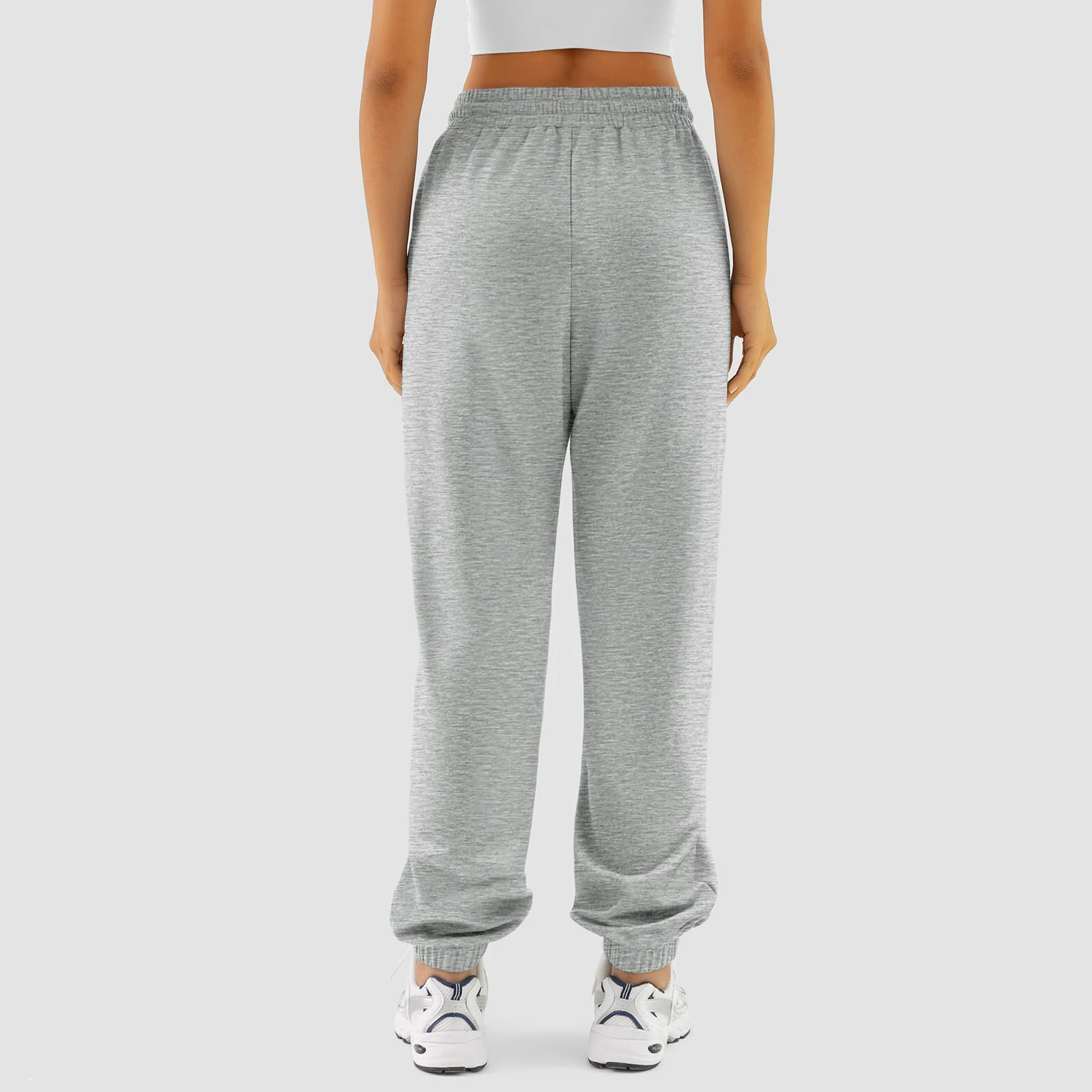 Womens Loose Sport Pant Sweatpants Drawstring Elastic Waistband unning Dance Trousers PSport Jogging Tracksuit Exercise Pants