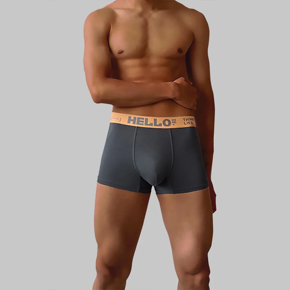 8Pcs/Men's Underwear Fashion Cotton Underwear Panties High Stretch Boxer Shorts Breathable Soft Men's Shorts Plus Size L-5XL
