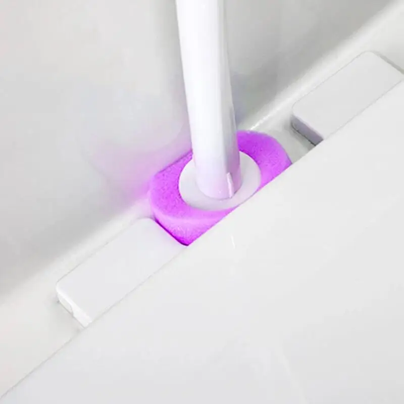 Description Picture 6 of item24PCS Disposable Toilet Bowl Refills Upgraded Toilet Bathroom Cleaning Sponges Pads Cleaner Heads Supplies Not Come With Brush