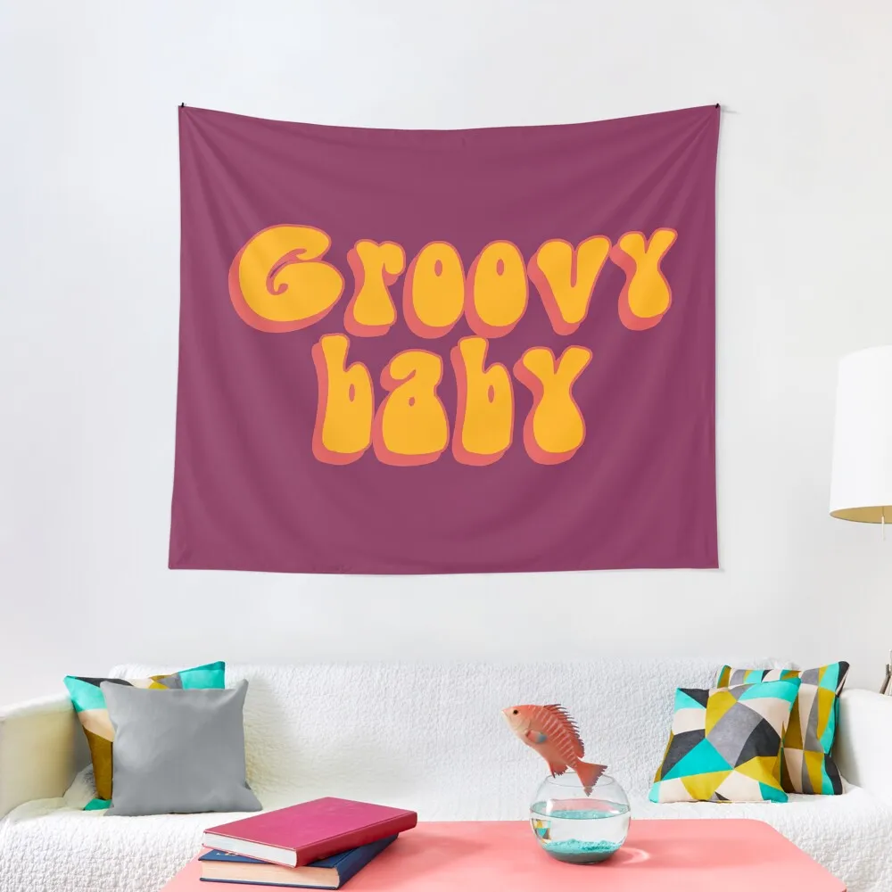 

Groovy Baby Tapestry Carpet On The Wall Aesthetic Room Decors Aesthetic Room Decorations Aesthetic Room Decor