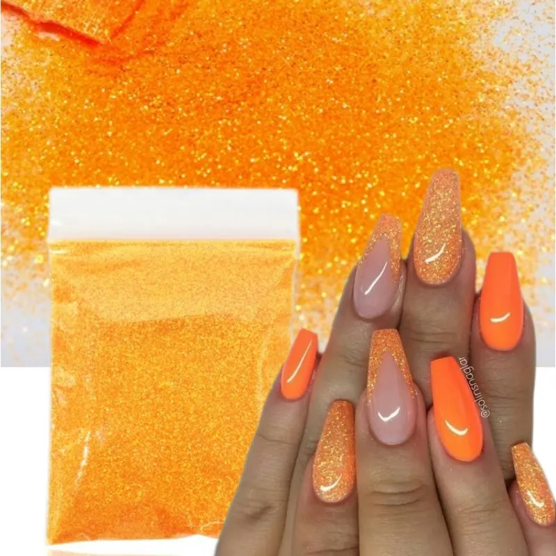 

10g Iridescent Nail Glitter Powder Shiny Starlight Effect Bulk Fine Decoration for DIY Nails Accessorios Manicure Tool Supplies