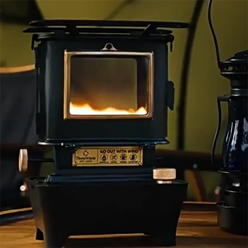 Multi-Purpose Camping Equipment Kerosene Lamp Stove Outdoor Portable Retro Camping Lantern & Kerosene Lamp for Picnic