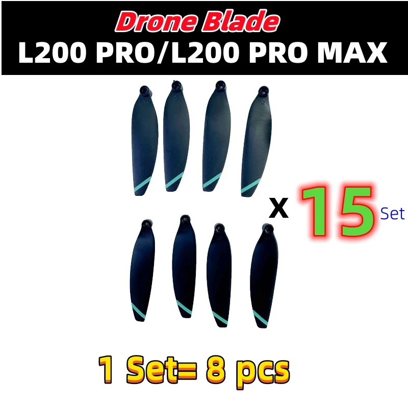 Drone Propeller Drone Propellers Drone Propeller Blades Propeller Replacement Parts JHD Original L200 Promax Propellers For L200/L200 Pro Drone Spare L200 MAX Paddles Accessories Parts