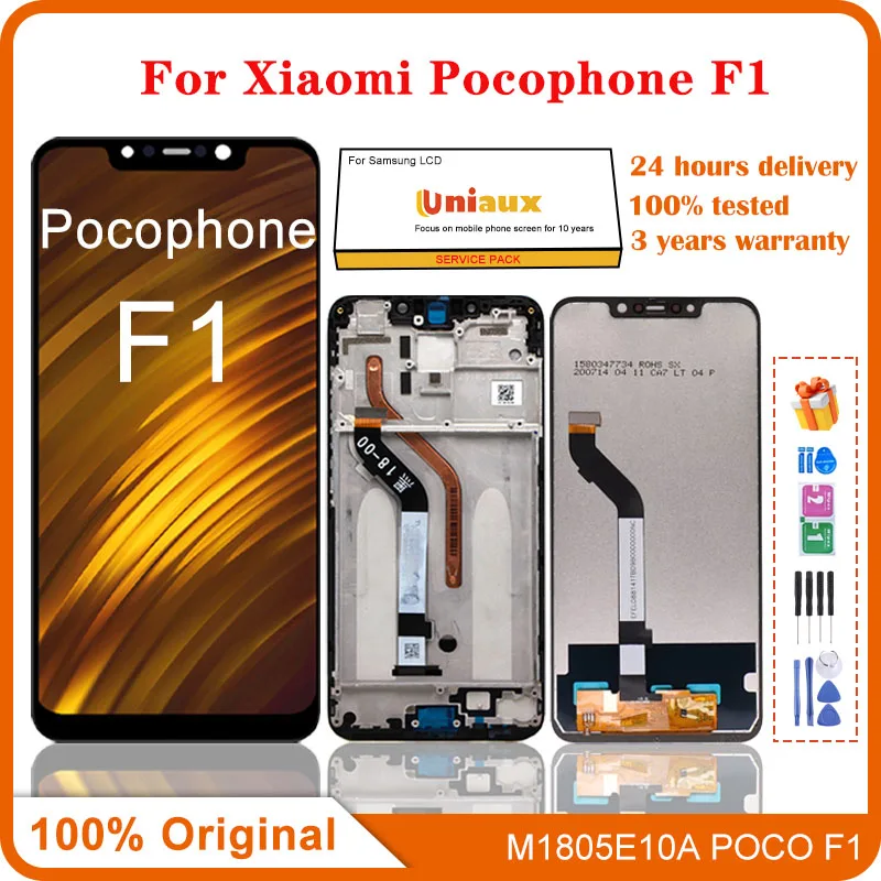 POCO　ｆ1 Amazon.com: Screen for Xiaomi Mi Pocophone F1 Screen