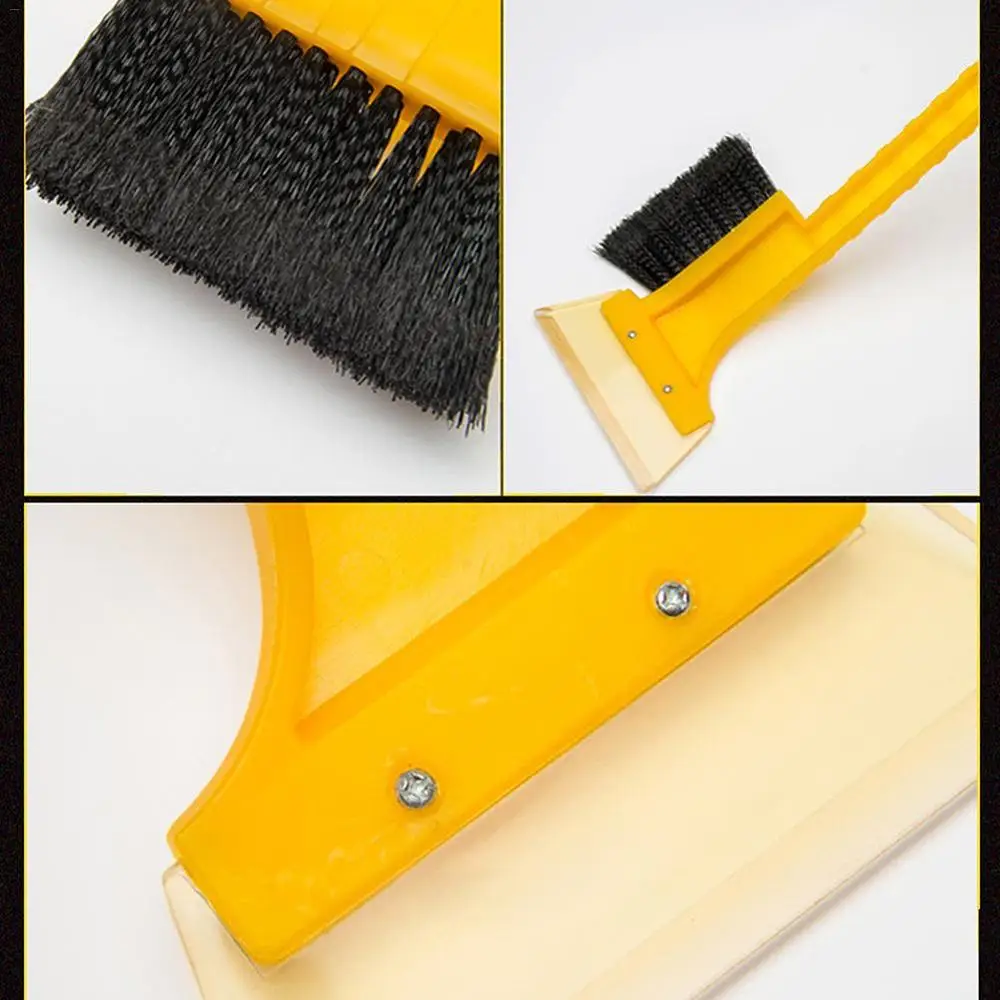 2-in-1 Snow Shovel Ice Scraper Snow Brush Broom Wash Accessories For Car VAN SUV Frost Windshield Cleaner Winter Tool