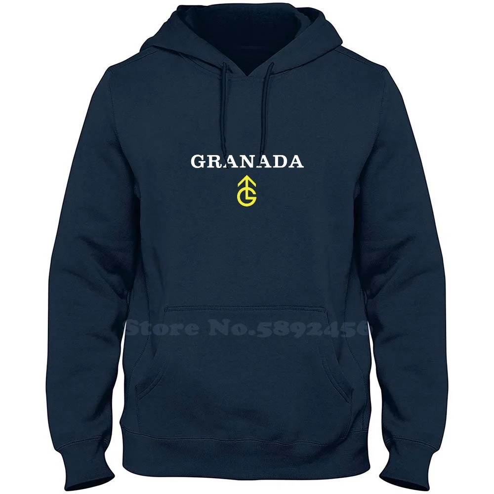 CONTRAST BAND HOODIE WITH SIDE POCKETS DE NADA GRANADA
