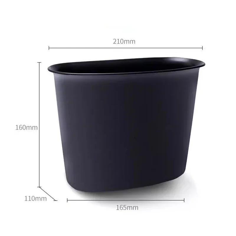 누수 방지 차량용 쓰레기통 소형 다용도 누수 방지 쓰레기통 보관 정리함 자동차 쓰레기통