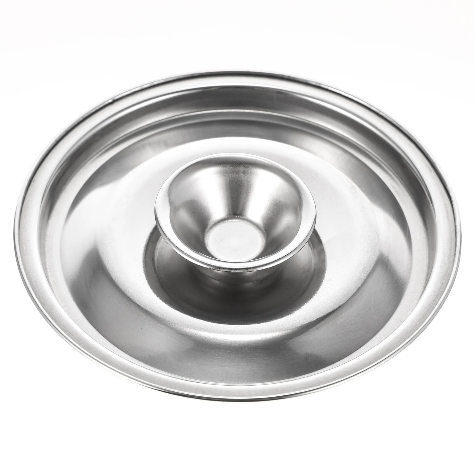 

Doitool Universal Lid Stainless Steel Pots Pans Skillets Round Pot Lids Cover Cookware Frying Pan Cast Iron Skillet 16Cm