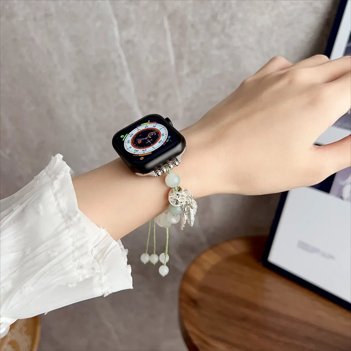 Jewelry Watchband Strap For iWatch Ultra 2 Series 10/9/8/7/6/5 Fashion Bracelet Watch Strap 42/44/45/46/49mm 38/40/41mm_voghion.com