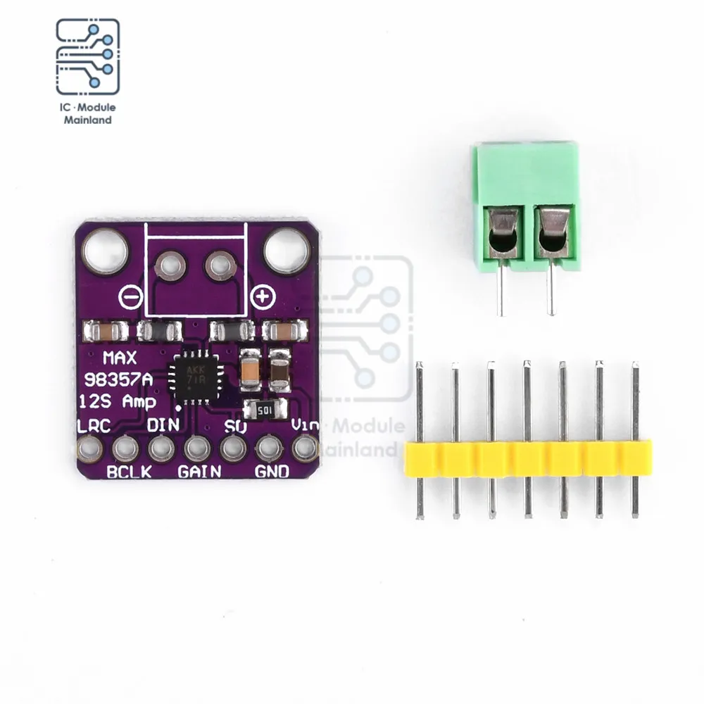 Max98357 Modulo Amplificatore Di Classe I2Sd Amplificatore Audio Senza Supporto Filtrante Per Raspberry Pi Esp32S