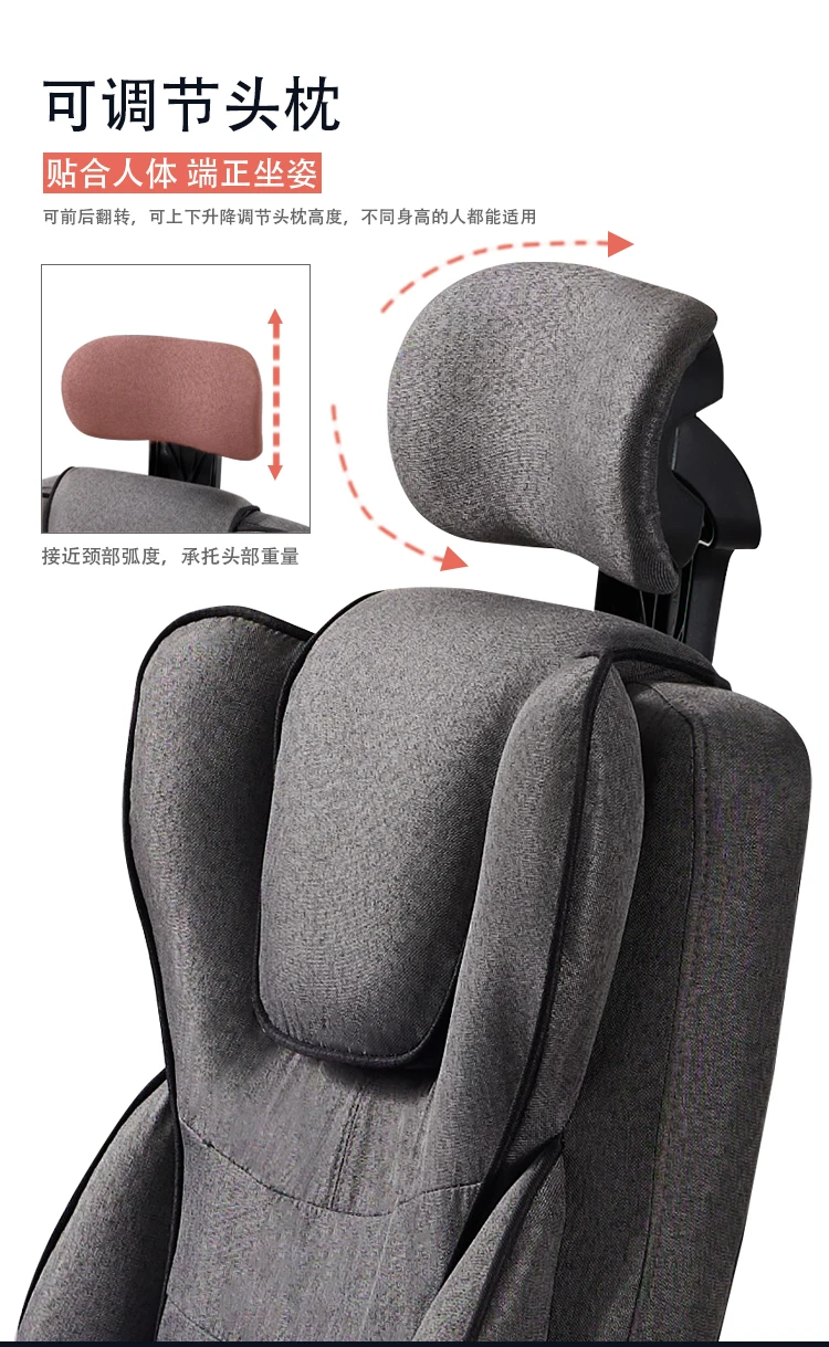Description Picture 5 of itemComputer Desk Chair Mobile Ergonomic Dining Luxury Swivel Reading Recliner Massage Folding Chair Accent Cadeira Gamer Furniture