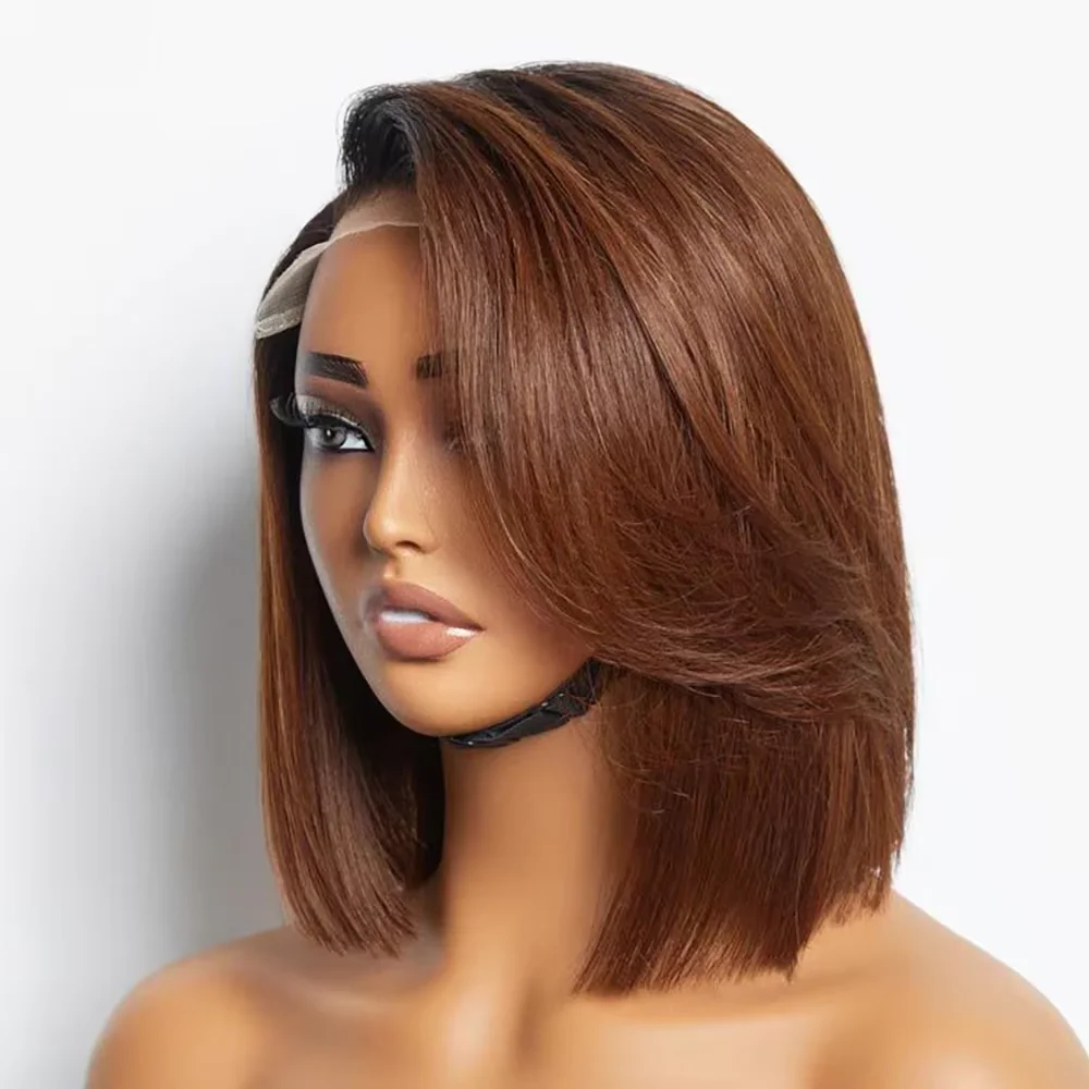 Chocolate Brown Bob Wig - Style & Versatility