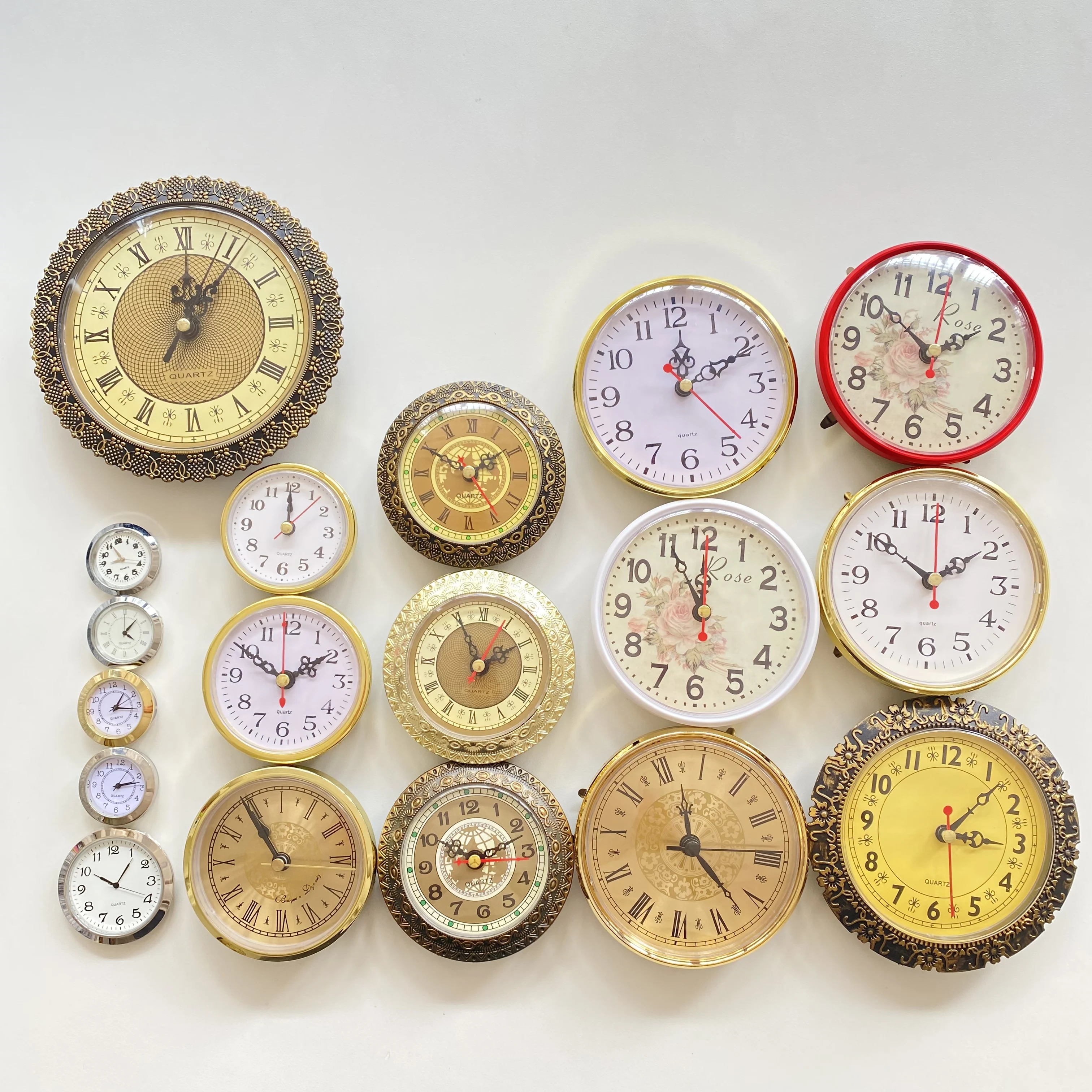 Clock Insert Quartz Clock Mechanism Built in Classic Craft Insert Clocks Movement DIY Table Quartz Clock Movement