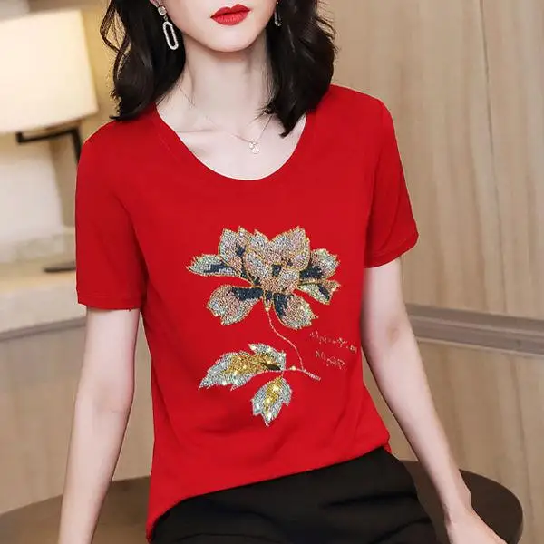 

TA19 2022 women's summer loose T-shirt,very comfortable