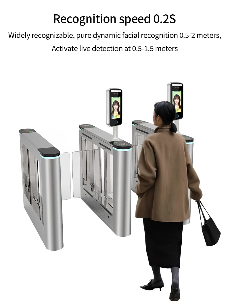 Tuya App Wifi AI Dynamic Face Recognition Reader Attendance Terminal 5000face TC