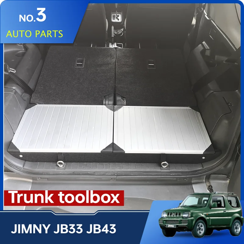 Trunk toolbox Rear Storage Box Trunk Toolbox For Suzuki Jimny JB33