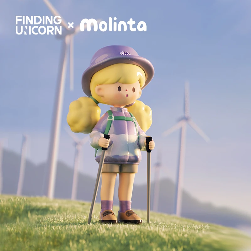 Finding Unicorn Molinta Camping Vlog Series Blind Box Toys