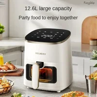 New No-Turn Air Fryer: Household. Large Capacity. Visual. Oil-Free. Intelligent Automatic. Multifunction Oven All-in-One. 1
