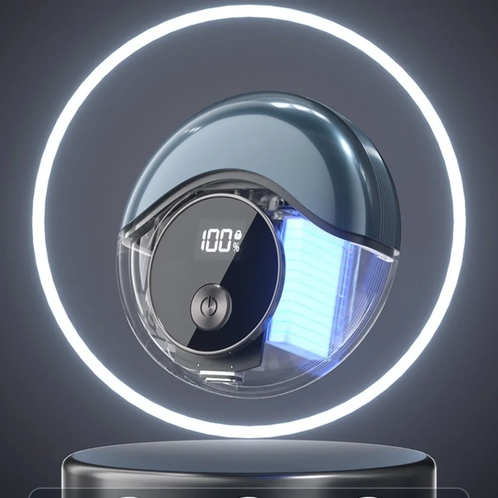 Mini UFO Electric Shaver Magnetic Cover Double Head Rotating Razor Rechargeable IPX7 Waterproof Beard Razor For Men's Gift