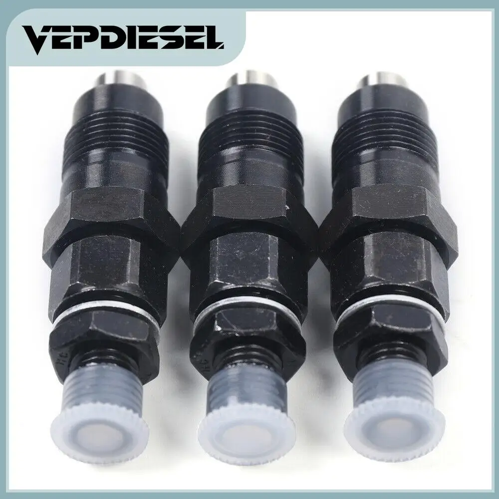 

3x Fuel Injectors 16032-53000 16032-53902 1G065-53000 16261-53000 16032-53900 For Reman Kubota D1105 D1105T D1005 D905 Engine
