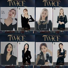 

KPOP TWICE 4th WORLD TOUR Ⅲ Peripheral Poster ONCE Collection Poster Mini Pos New Korean Group Fashion Gifts Thank You Card