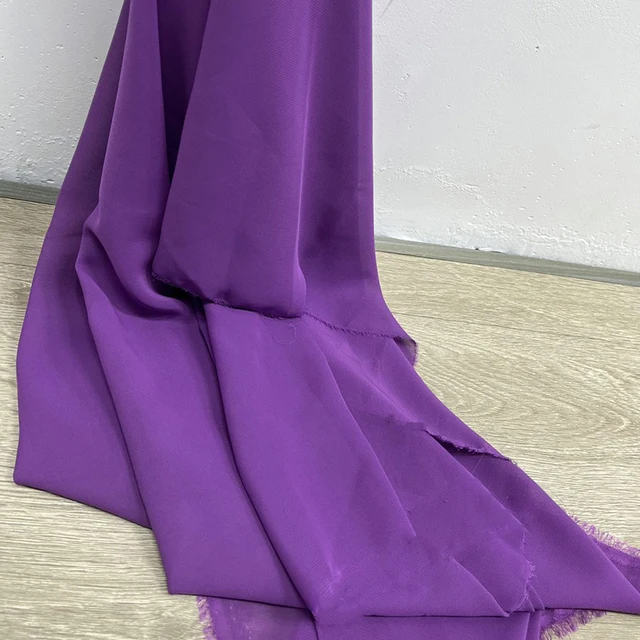 Pink and Purple Chiffon Fabric for Clothing and DIY Projects
