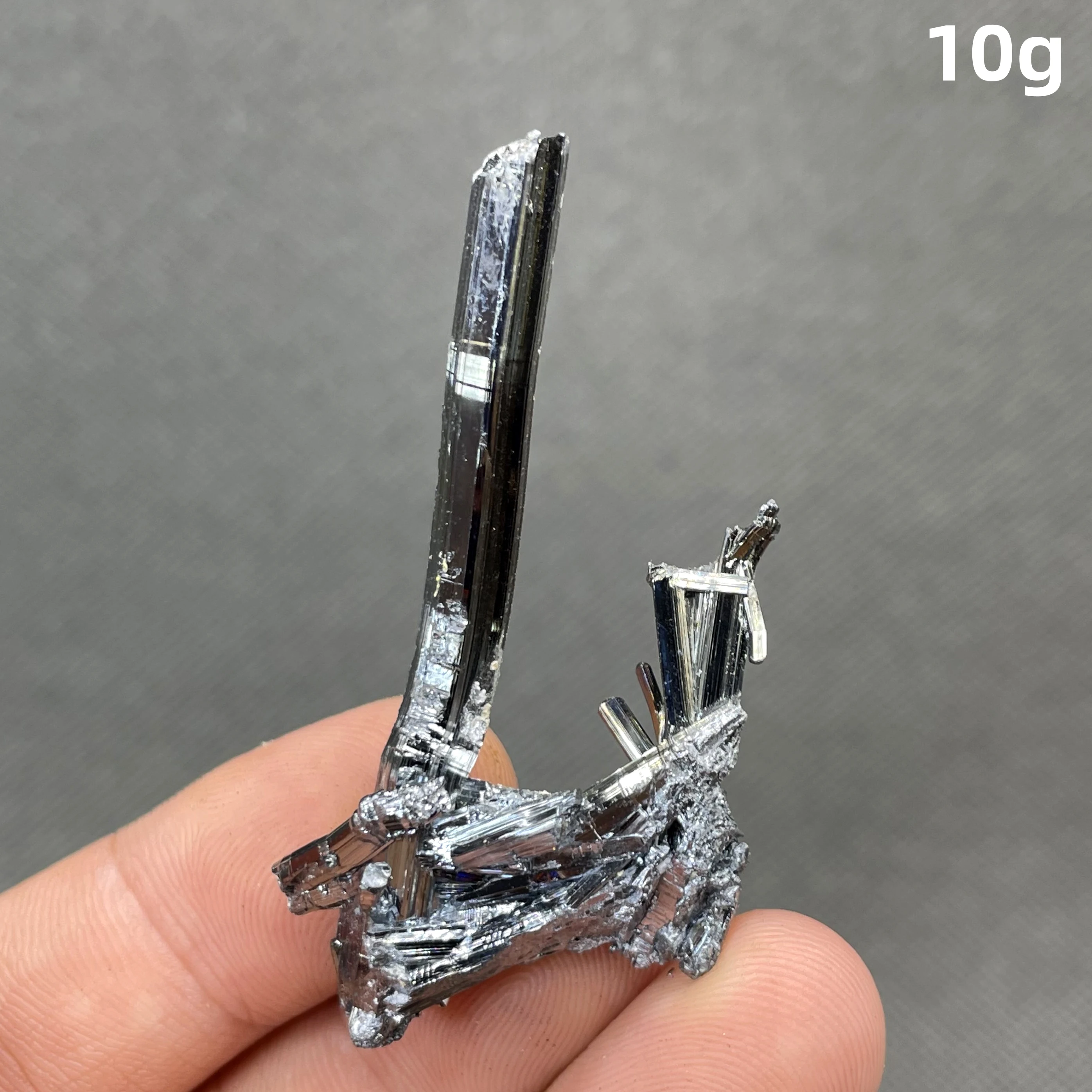 

NEW! 100% Natural rare shiny Stibnite mineral specimen stones and crystals healing crystals quartz gemstones