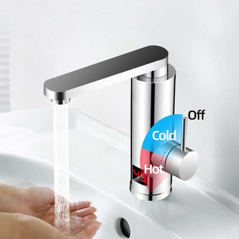 3000w Electric Water Heater Tap Instant Hot Water Faucet Heater Cold  Heating Faucet Tankless Instantaneous Water Heater 220v - Electric Water  Heaters - AliExpress