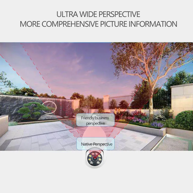 4MP E27 Bulb IP WiFi Camera Indoor Video Surveillance Camera Security protection baby Monitor Full Color Night Vision ICSEE 5