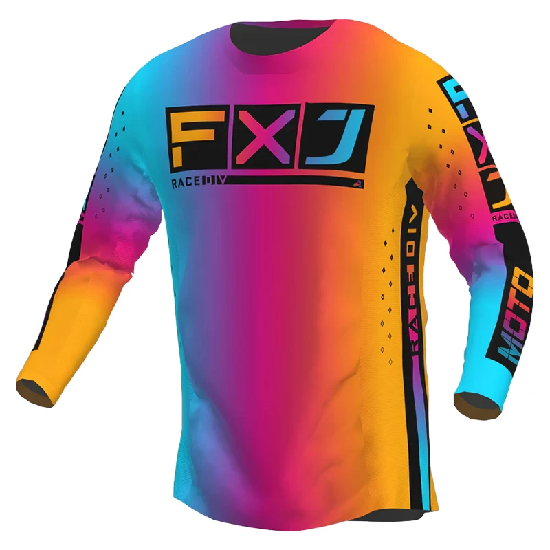 Off road motorcycle jersey men and women XXXXL motocross sports shirt racing downhill MX MTB BMX ATV DH Pink white black green